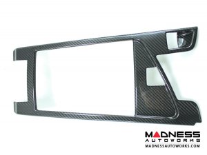 Alfa Romeo Giulia Center Console Cover Trim - Carbon Fiber - Pre '20 Models Alfa Romeo Giulia Center Console Cover Trim - Carbon Fiber - Pre '20 Models